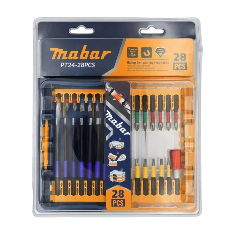 НАБОР БИТ для Шуруповёрта MABAR PT24-28PCS