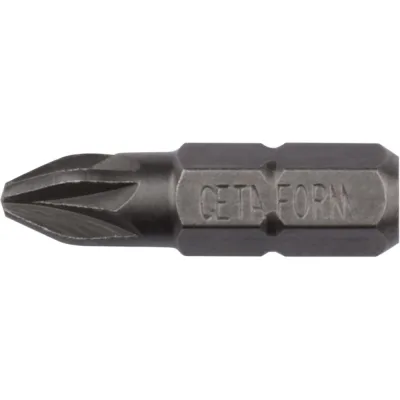Бита CETA FORM pozidrive PZ1x25мм хвостовик Hex C 1/4, CB/351