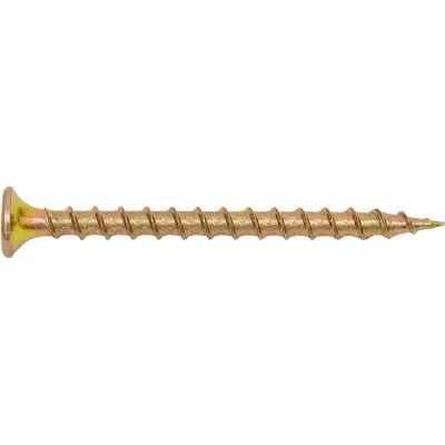 Саморез по дереву Dr. Bronz острый, желтый цинк, 3.5x51 мм, 0.5 кг JC5105
