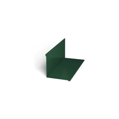Планка угла внутреннего МЕТАЛЛИК и КО 115x115x2000; Оц 0.40 (RAL 6005) в пленке О0000052043