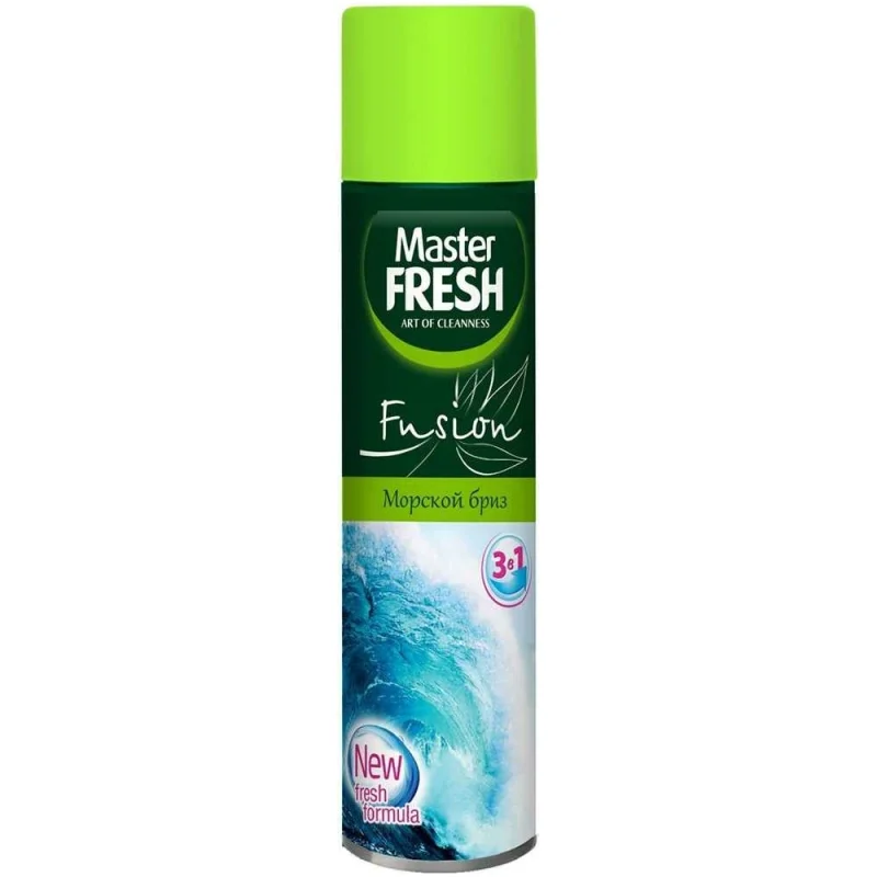 Освежитель воздуха MASTER FRESH морской бриз, 300 мл 218359