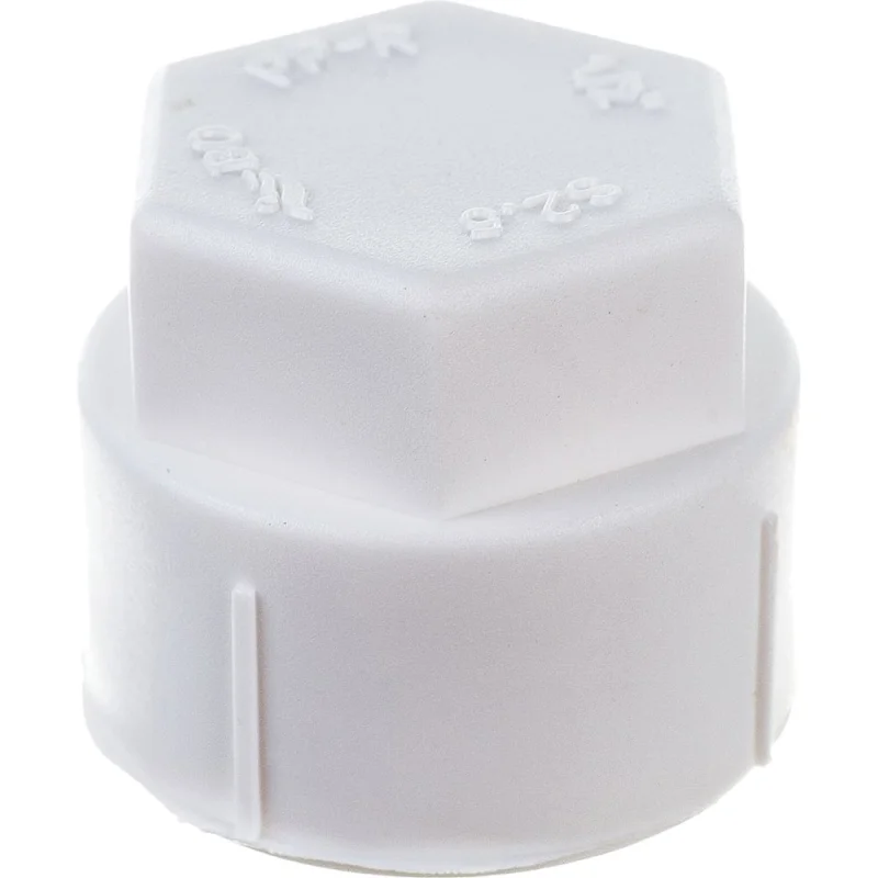 Заглушка Blue Ocean полипропиленовая резьбовая ВР - 1/2 PPRF/SCAPF(W) - 1/2"