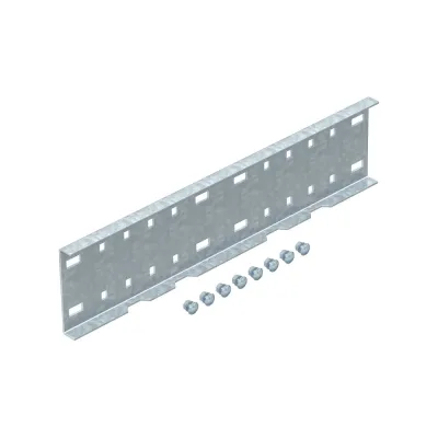 Соединитель OBO Bettermann WRVL 110 FT, продольный, к лоткам для больших расстояний, L=500, сталь, горячий цинк (2 штук/упаковка) 6091180