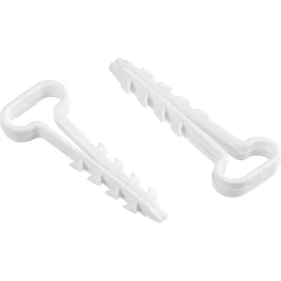 Дюбель-хомут DM PLAST 6-14 для плоского кабеля, белый, 100 шт dx6-14dm
