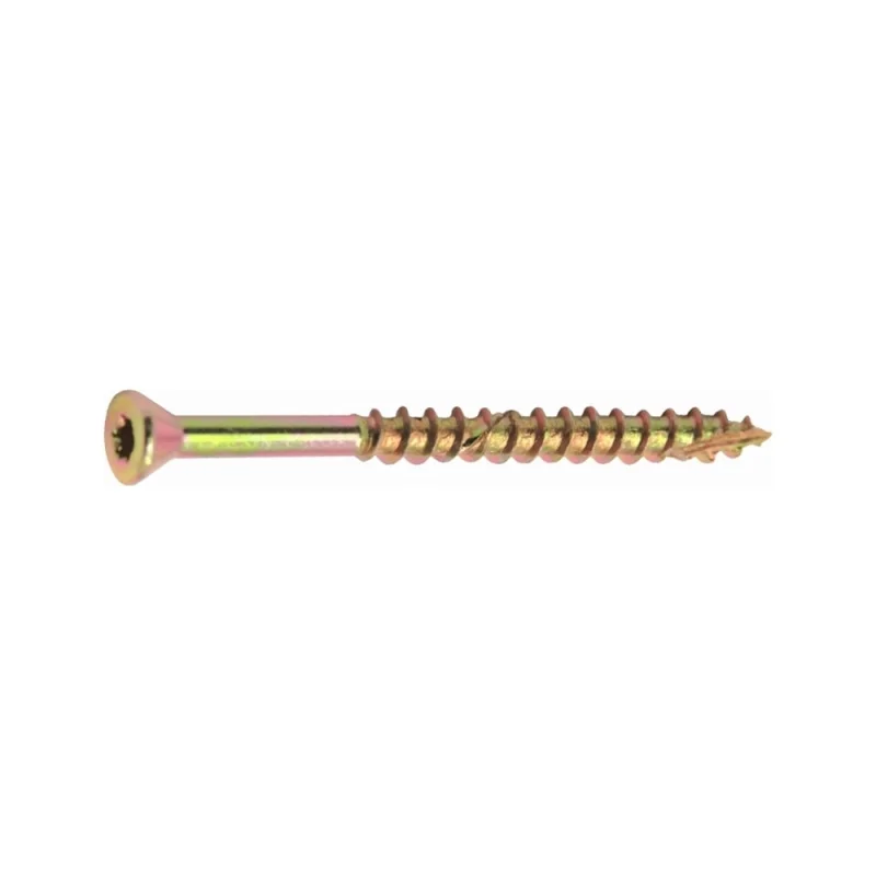 Саморез для напольных покрытий STALMAX LSF 3,5x45 шлиц Torx (арт. 10210) желтый цинк (уп. 500 шт) 10210-023