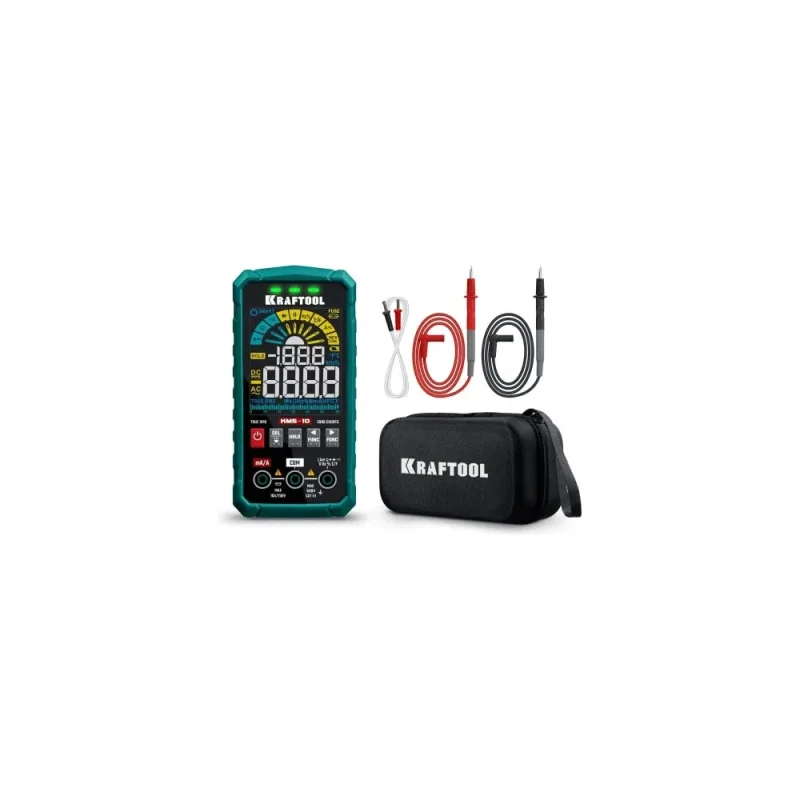 Смарт-мультиметр цифровой KRAFTOOL KMS-10 59872