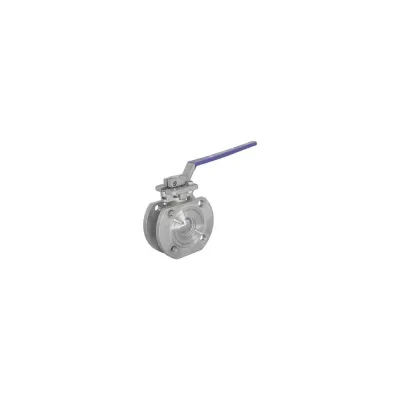 Кран шаровый межфланцевый под привод NEWKEY (1PC) нержавеющий, AISI304 DN50 (2"), (CF8), PN16 NK-BIFp50/4