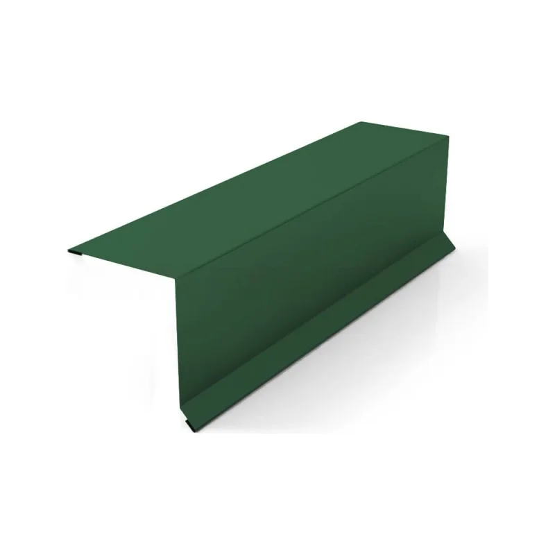 Планка торцевая МЕТАЛЛИК и КО 95x120x2000; Оц 0.40 (RAL 6005) в пленке О0000051330
