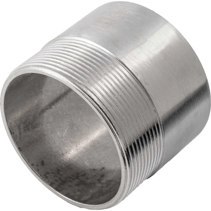 Ниппель приварной NEWKEY нержавеющая сталь AISI304 DN65 (2_1/2), (CF8), PN16 NK-NE65/4