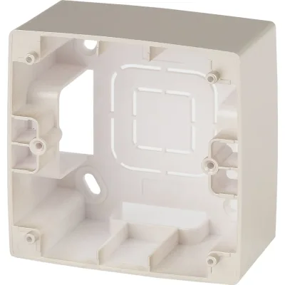 Коробка накладного монтажа ЭРА 12-6101-04 1 пост, Эра 12, шампань Б0043163
