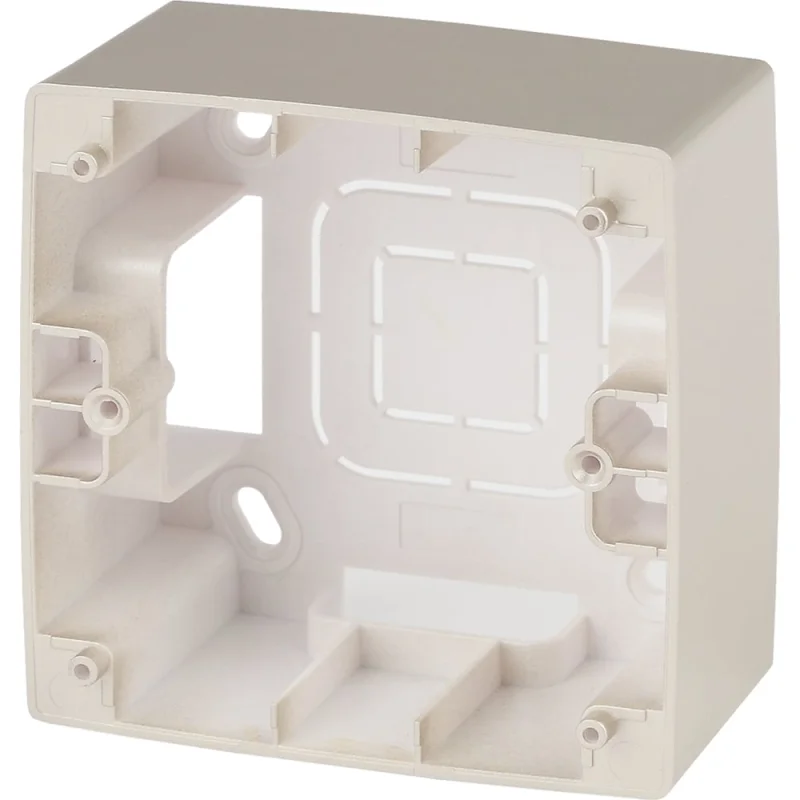 Коробка накладного монтажа ЭРА 12-6101-04 1 пост, Эра 12, шампань Б0043163