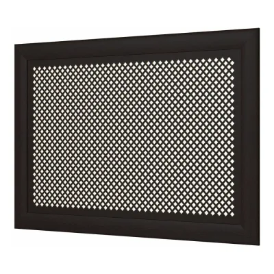 Декоративный экран для радиаторов и батарей Cosca Decor Модерн 600x900 мм, венге, дедало, с рамкой СПБ004380