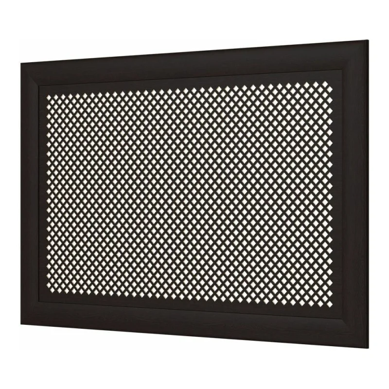 Декоративный экран для радиаторов и батарей Cosca Decor Модерн 600x900 мм, венге, дедало, с рамкой СПБ004380