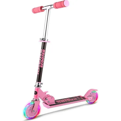 Складной городской самокат Nonstopika Venezia, розовый venezia_pink