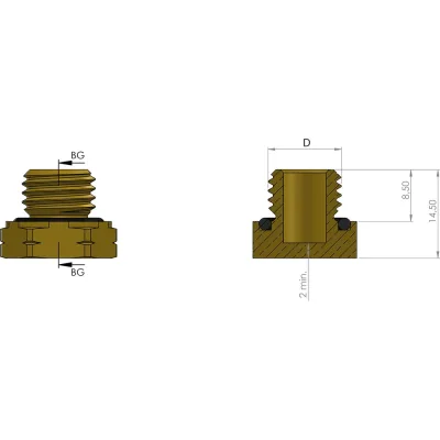 Заглушка M22x1.5 ORPASAN ORP 4822