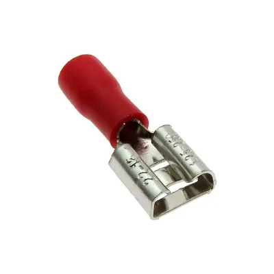 Клемма ножевая изолированная Pro Legend F-типа (гнездо) 1.25-250 мм, красная PL2875