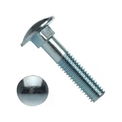 Мебельный болт Insparion DIN 603, цинк, М8x40 мм, (2 шт) С1-00002077