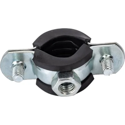 Хомут Uni-Fitt 1/2" 20-24 мм с резиновым уплотнителем 852U2800