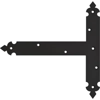 Накладка Т-образная DOMART "Готика" 250x250x35 черный 4660046021603
