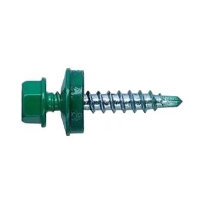 Кровельный саморез Kenner 4,8х70 RAL6002 зелёный 1500шт ск706002