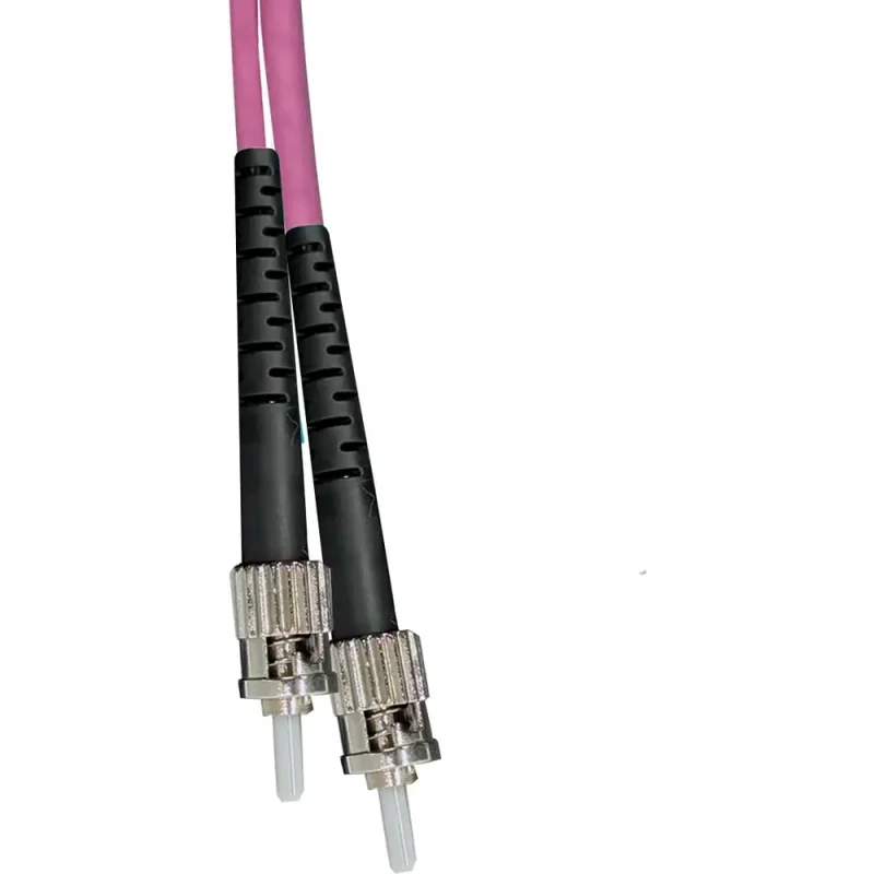 Патч-корд оптический ENGINOVA ST/PC-ST/PC MM (OM4) 2mm simplex LSZH, 2 м ENG-PC2.0-SX-2ST-OM4-2m-LSZH-MG