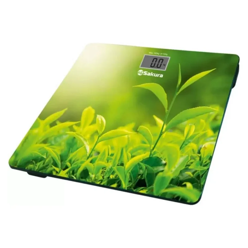 Весы напольные Sakura SA-5071GR 180кг элек трава РТ-00059597
