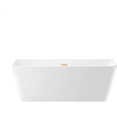 Отдельностоящая акриловая ванна Wellsee Graceful Pro 168x78 см в наборе 4 в 1 230903004
