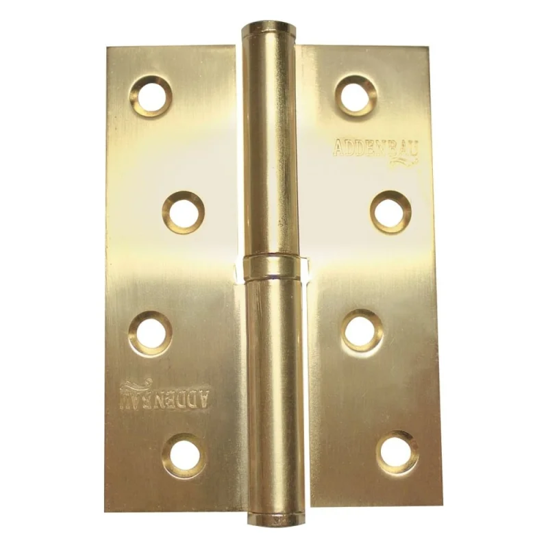 Разъёмные петли ADDEN BAU 100X75X2.5 LEFT SATIN GOLD 940000001448