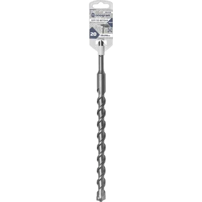 Бур по бетону Basis (20x250х310 мм; SDS-plus) Monogram 088-048