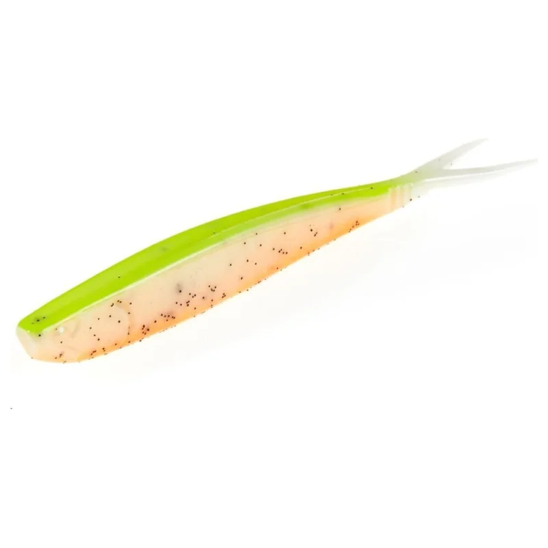 Слаги Lucky John LJ 3D Series SLICK SHAD-V 5.0in, 12.7 см, цвет 010, 5 шт 140423-010
