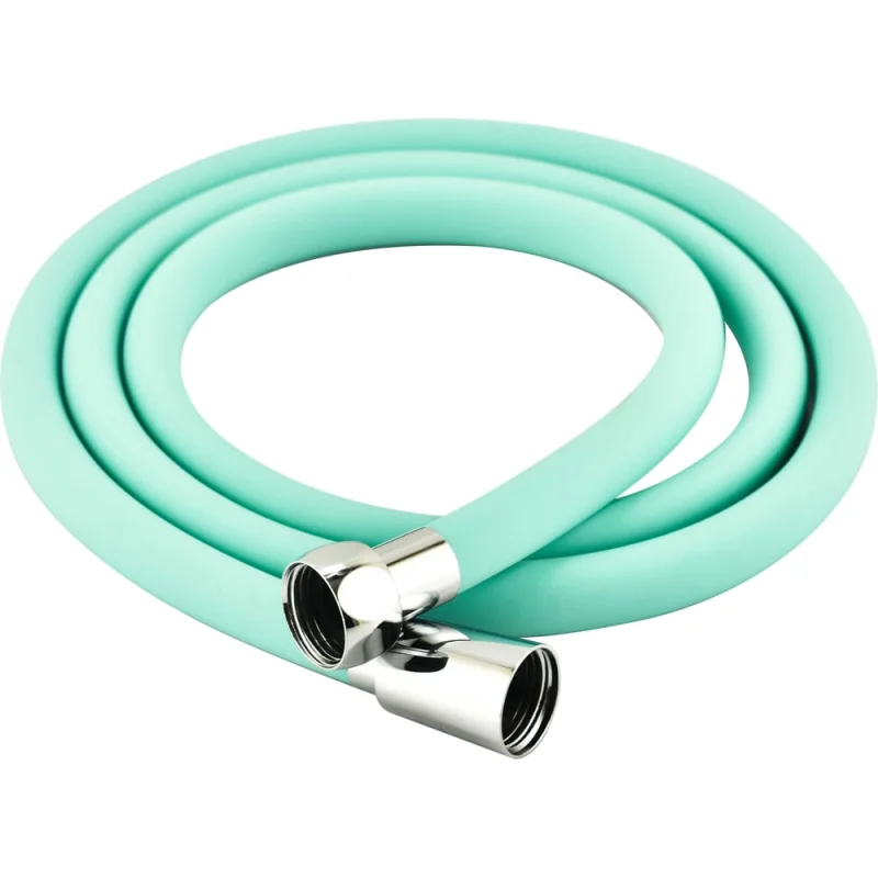 Шланг для душа Melodia della vita WONDER SILICONE ANTI-TWIST, 1/2х"1/2" конус, нержавеющая сталь, d15, L150 см, голубой MKP34441BLbe 18894
