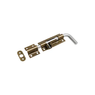 Засов гаражный DOMART ЗГ-200 (с проушиной) бронза антик 4660046014469