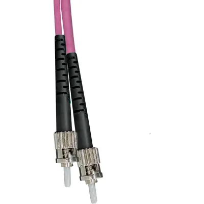 Патч-корд оптический ENGINOVA ST/PC-ST/PC MM (OM4) 2mm simplex LSZH, 90 м ENG-PC2.0-SX-2ST-OM4-90m-LSZH-MG