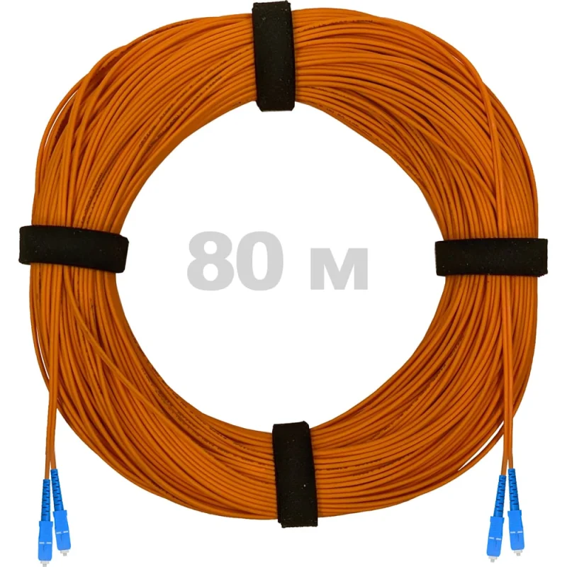 ΠΠ°ΡΡ-ΠΊΠΎΡΠ΄ ΠΎΠΏΡΠΈΡΠ΅ΡΠΊΠΈΠΉ ENGINOVA SC/UPC-SC/UPC MM (OM2) 2mm duplex LSZH, 80 ΠΌ ENG-PC2.0-DX-2SCU-OM2-80m-LSZH-OR
