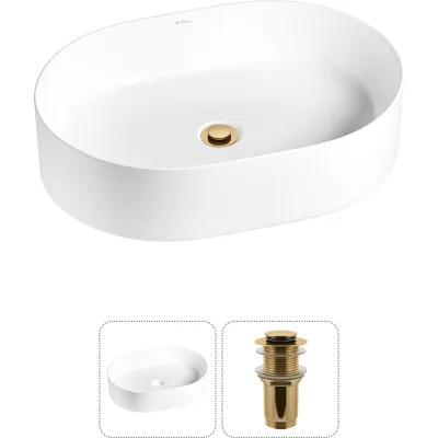 Набор Wellsee 2 в 1 Belle Spa накладная раковина 50x37 см 20212507R