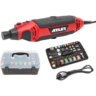 Электрический гравер ATLET 218 предметов, кейс  PDM135N