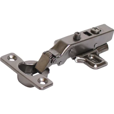Петля мебельная StahlBuro D26 Clip-on 2 шт, черная, мини полунакладная с доводчиком 16345