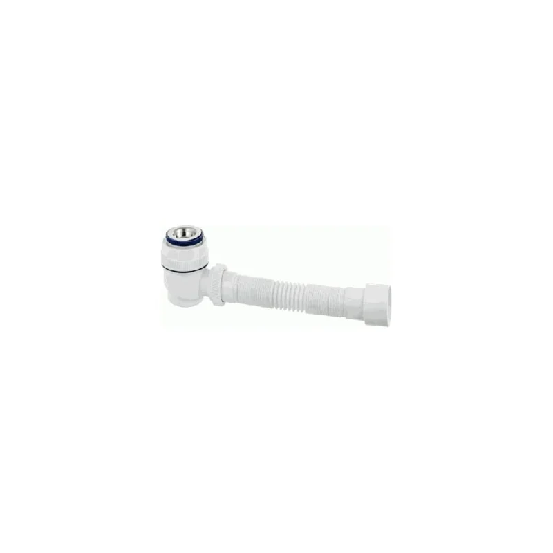Сифон для поддона VIRPLAST 1.1/2х40мм с гофрой 40/50 L700мм 100920 30986862