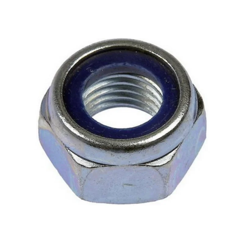 Гайка с нейлоновой вставкой КОСТИНСТРОЙ М12, DIN985, оцинкованная сталь, 150шт 34986