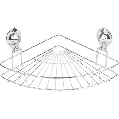 Полка 1-ая угловая на присоске SAKURA, Air-lock BI-4049 СР, хром 037110