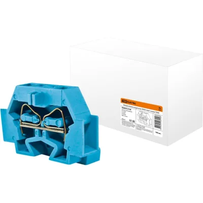 Микроклемма модульная TDM ELECTRIC МКМ 4мм2, синяя SQ0822-0108