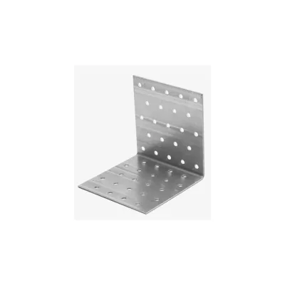 Уголок крепежный ARNO INDUSTRIES 80х80х50 мм 10 шт равносторонний для соединения и усиления конструкций сталь оцинкованный AJR080050235199