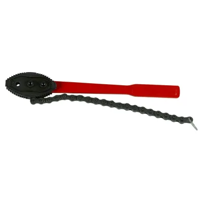 Цепной трубный ключ TD-tools красный, 1 1/2 (48мм) TD06H1.5