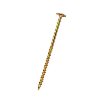 Саморез конструкционный Zitar тарельчатый ЖЦ, Torx 8x200 50 шт, коробка 159957