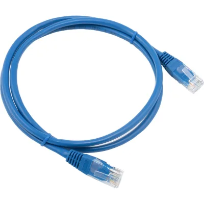 Кабель патч-корд A1 1.5 м., U/UTP, 5e, медь, синий A1-LCU5E-C-1.5M-BL