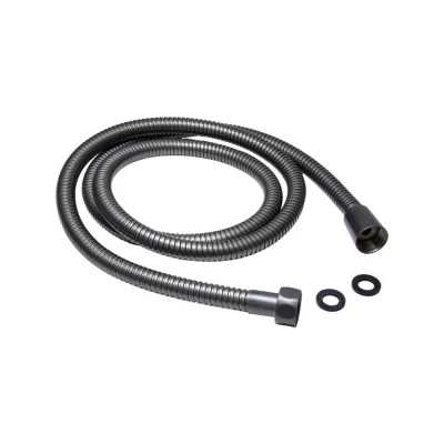 Шланг душевой MIXLINE 150 см имп/кон, EPDM, нерж.сталь графит MIX-2-150 коробка 557325