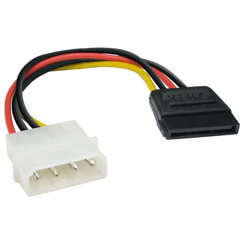 Кабель ExeGate питания SATA EX-CC-SATA-PS Molex 4pin SATA15pin, 0,15м 138936