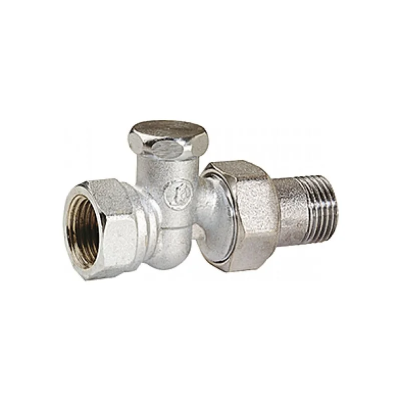 Запорный клапан для радиатора Giacomini R17D2 20 Ру16 ВР прямой R17DX004 007-0661