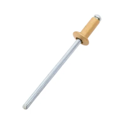 Заклёпка вытяжная Daxmer 3,2x8 мм, RAL 1036, алюм/ст., 1000 шт. 00000350774