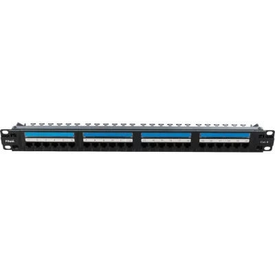 ΠΠ°ΡΡ-ΠΏΠ°Π½Π΅Π»Ρ Filum FL-PP-6C24U1 19", 1U, Cat 6, 24 ΠΏΠΎΡΡΠ° RJ45 (8p8c), Π½Π΅ΡΠΊΡΠ°Π½ΠΈΡΠΎΠ²Π°Π½Π½Π°Ρ, Dual IDC (110/KRONE), 00-01209893